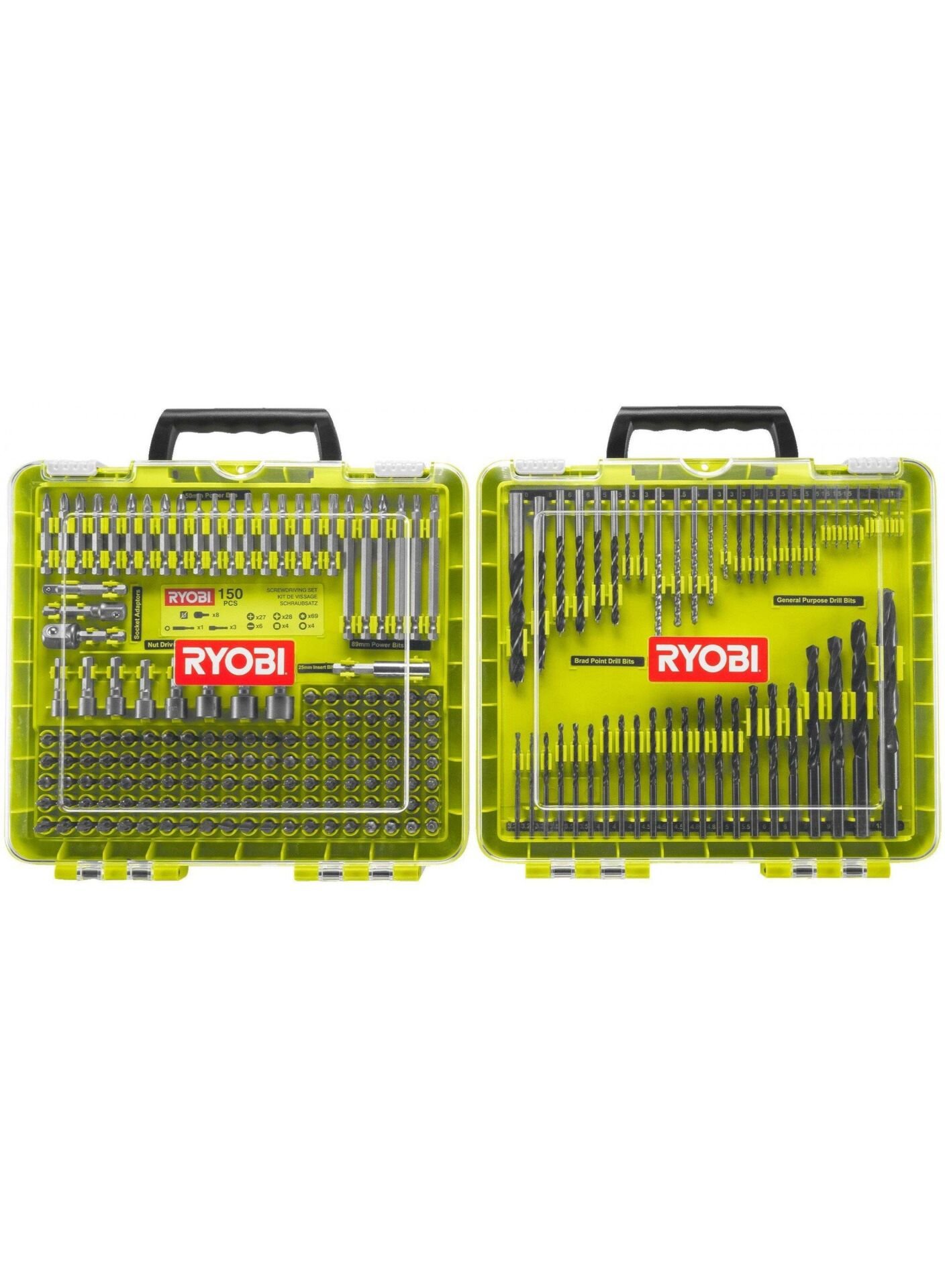 RYOBİ RAKDD200 200 Parça Delme ve Vidalama Seti (5132004668)