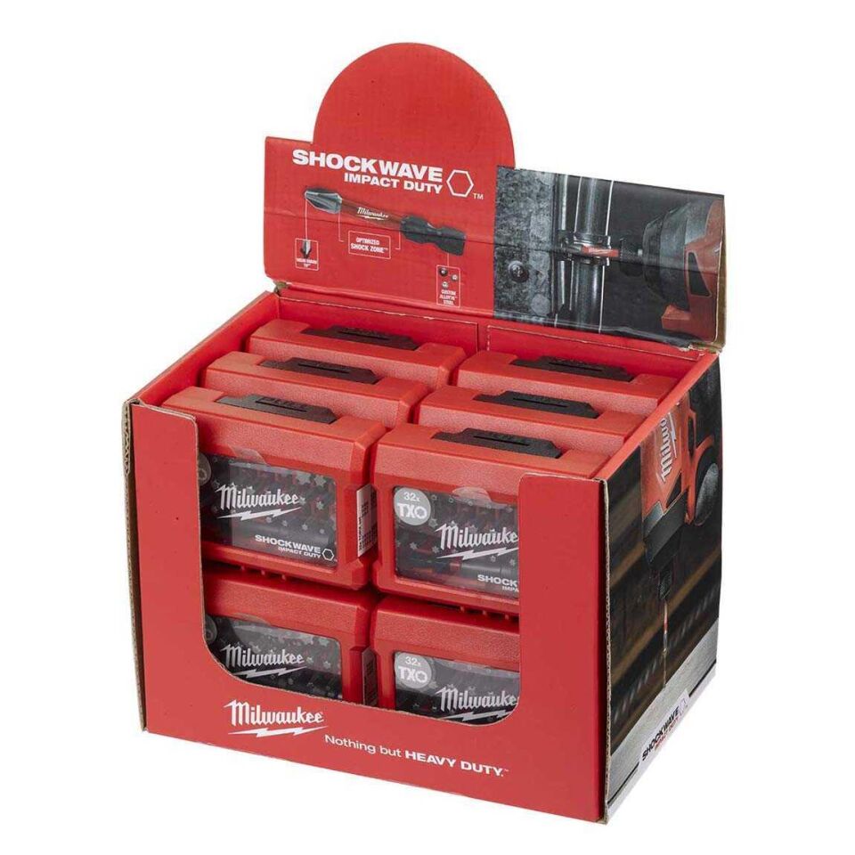 MİLWAUKEE Shockwave Bits Uç Seti 32 Parça (4932464240)