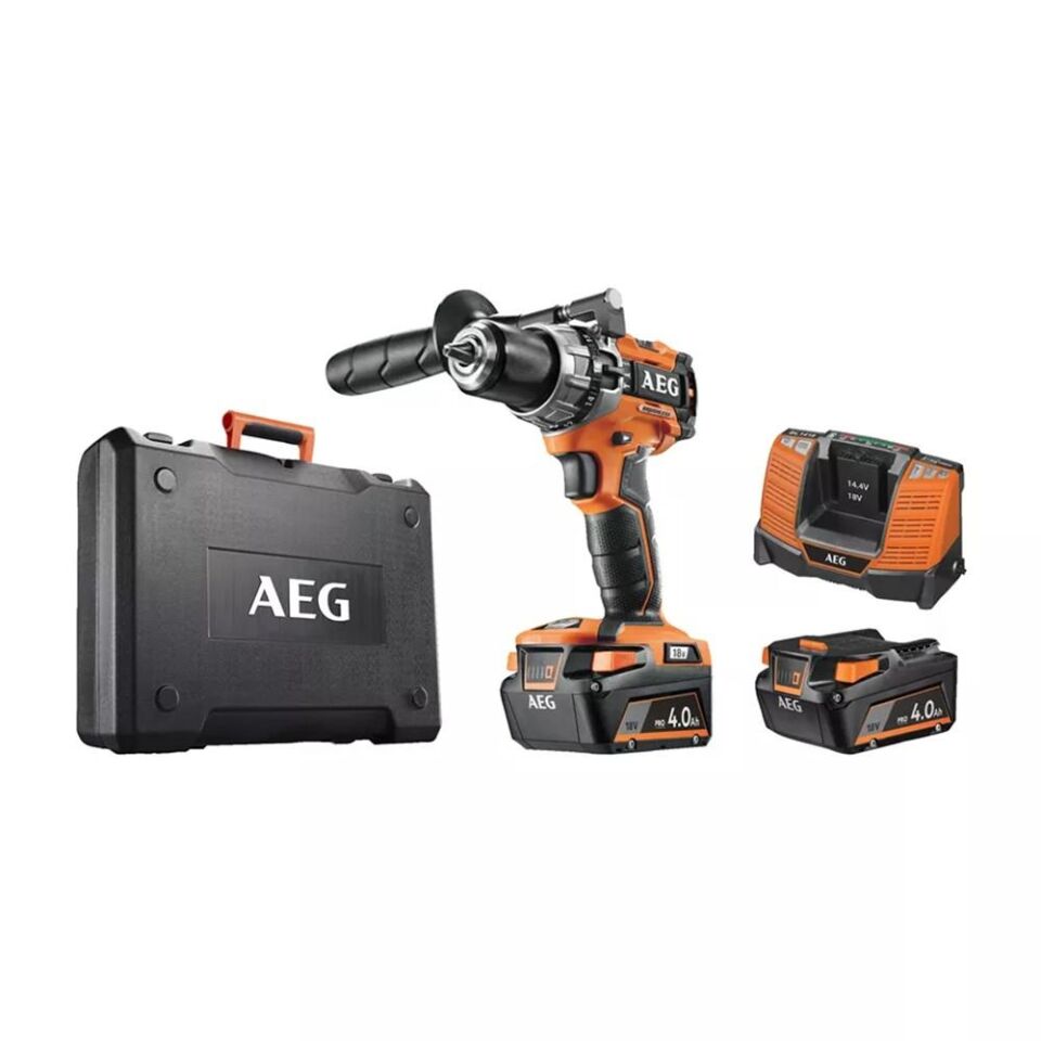 AEG BSB18C2BLLI-402C Akülü Kömürsüz Darbeli Matkap (4935464097)