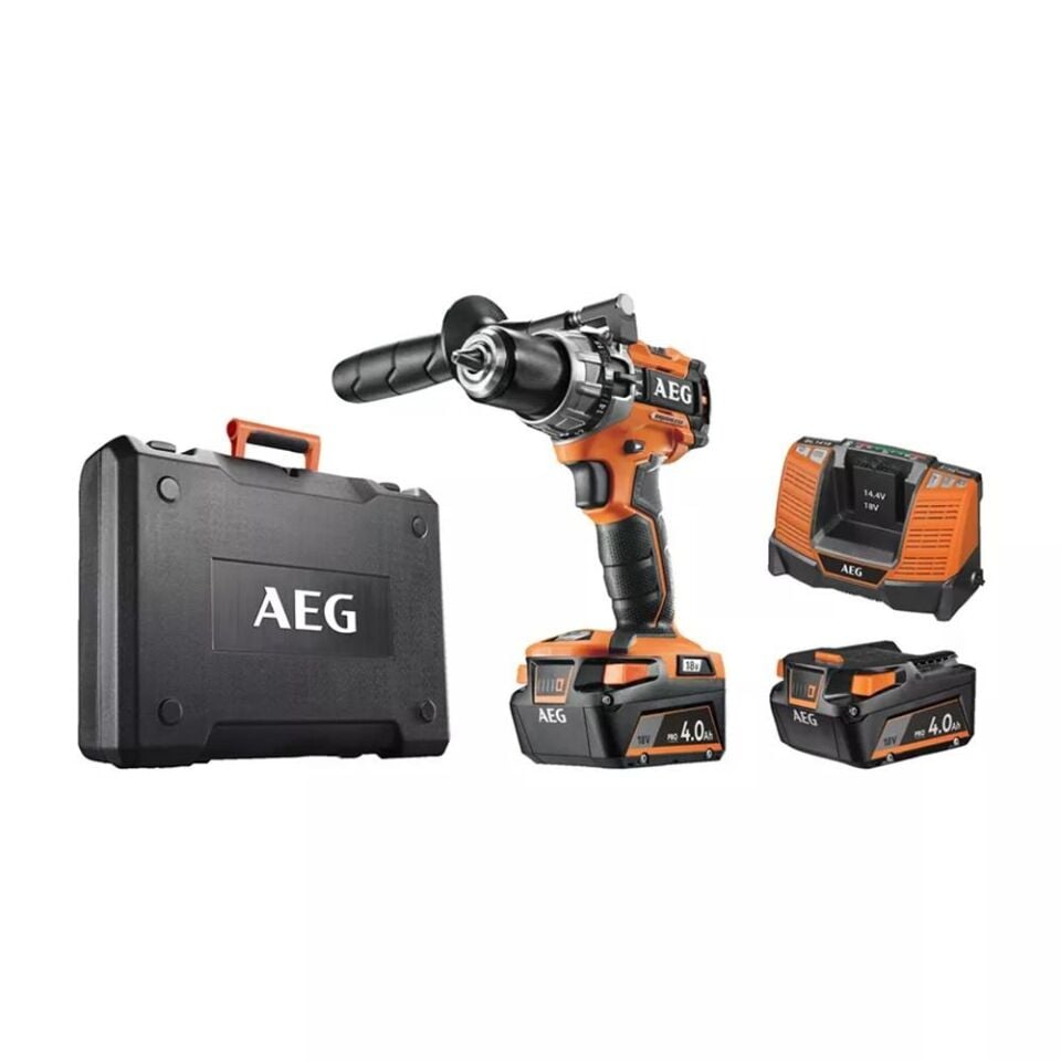 AEG BSB18C2BLLI-402C Akülü Kömürsüz Darbeli Matkap (4935464097)